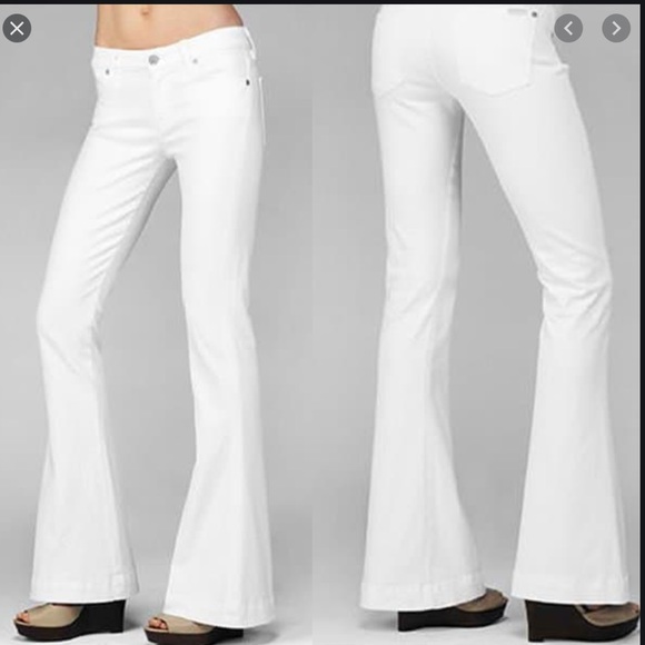 7 For All Mankind jiselle Phenomenal Flare Sz 27 - Picture 12 of 13